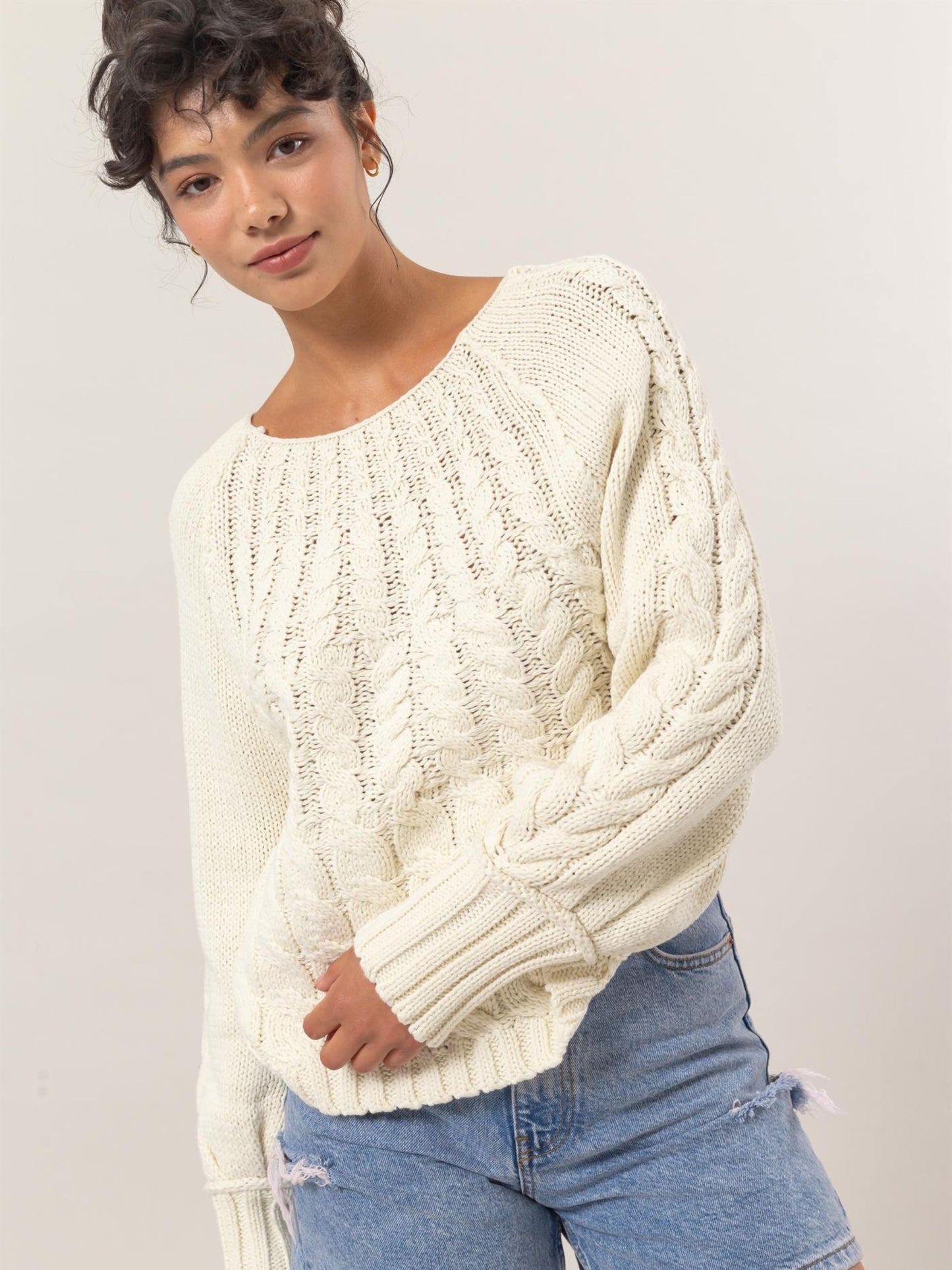 Ellery Cable Knit Sweater