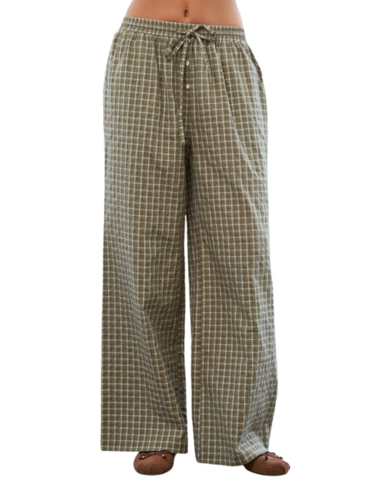 Olive Meadow Pants