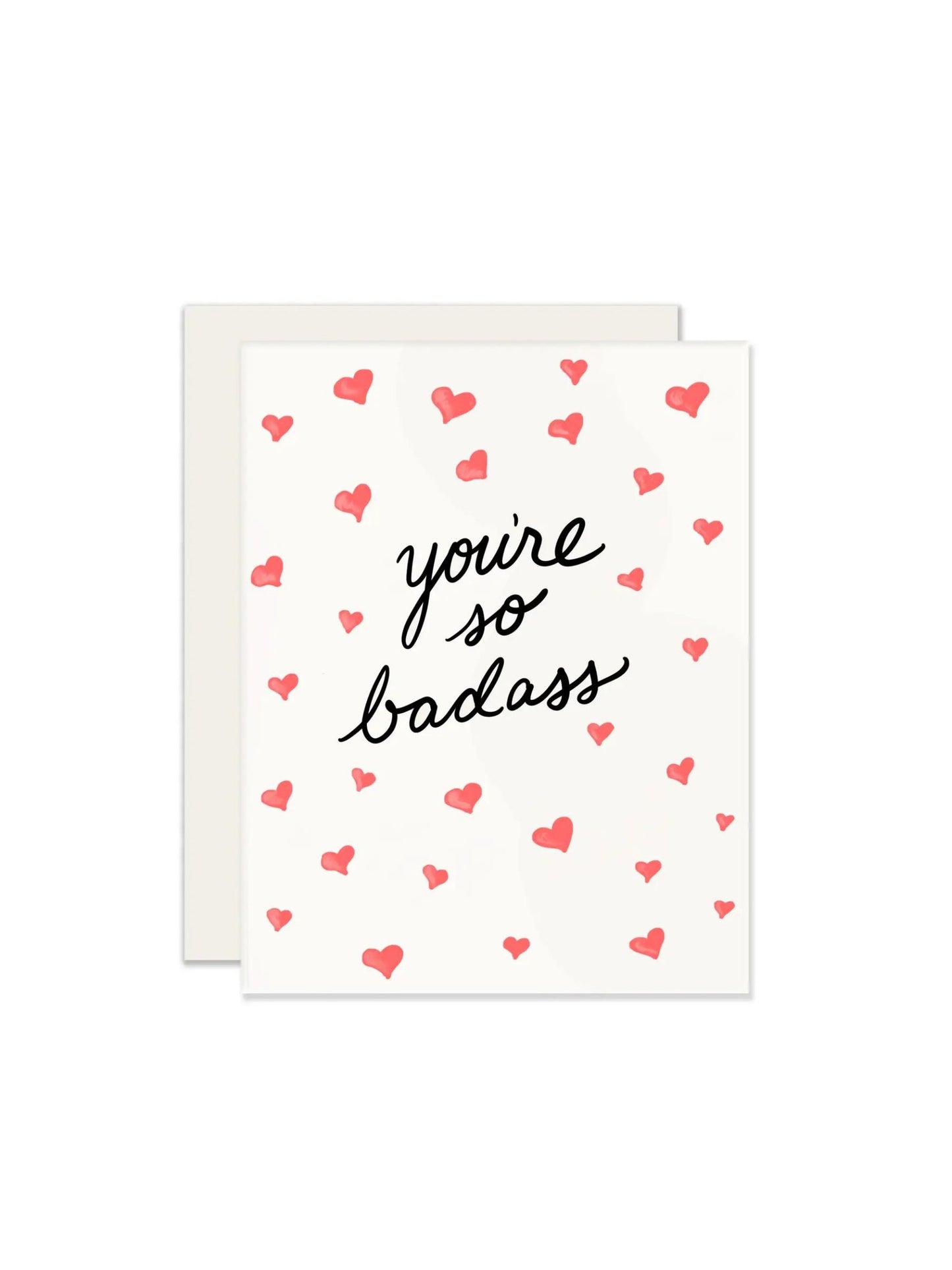 You're So Badass Card