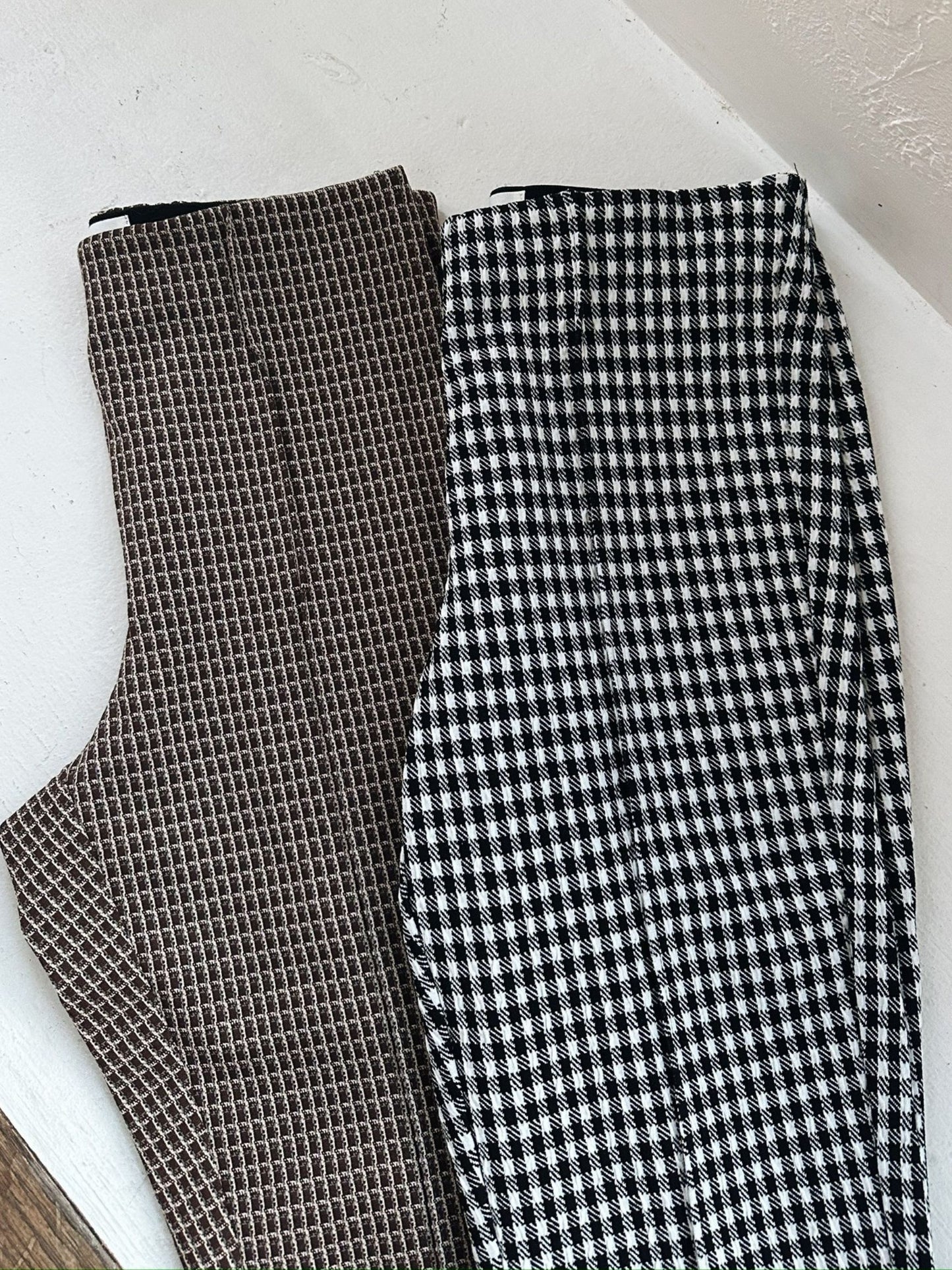 Plaid Flare Bottoms