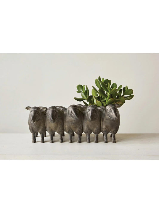 Resin Sheep Planter (PICK UP ONLY)