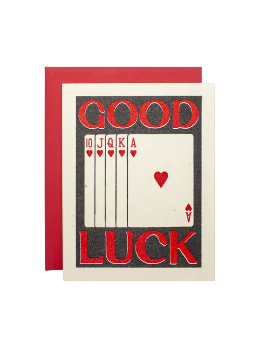 Good Luck Cards Risograph Card