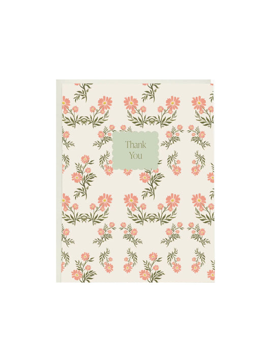 Daisy Thank You Greeting Card