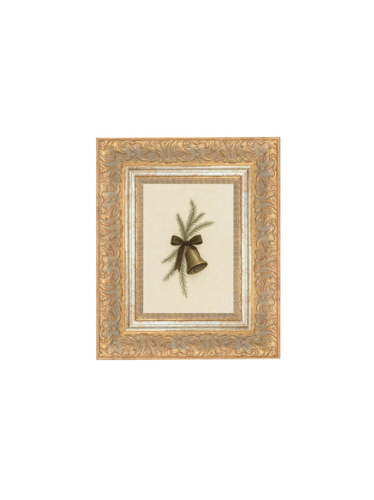 Bell With Pine Framed Picture