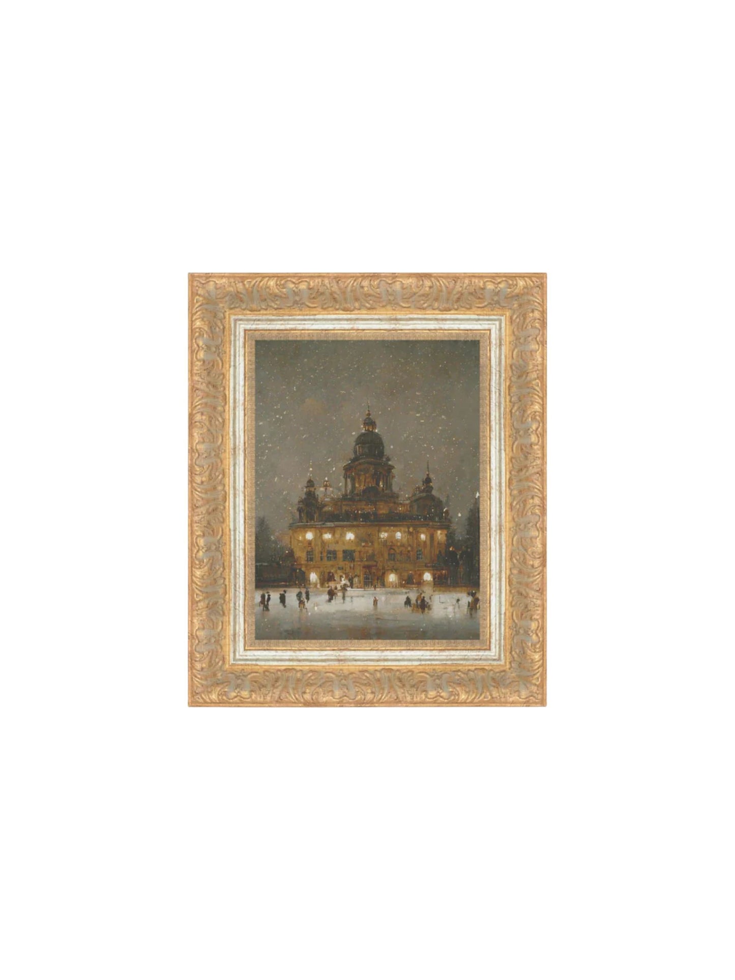 Ice Skating Framed Picture