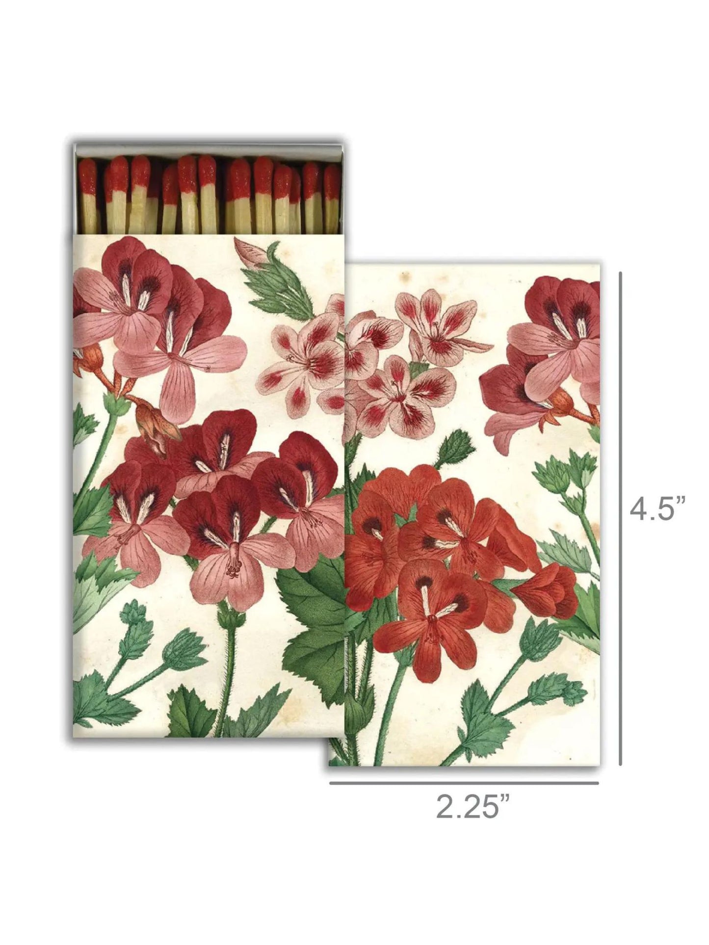Matches - Geraniums