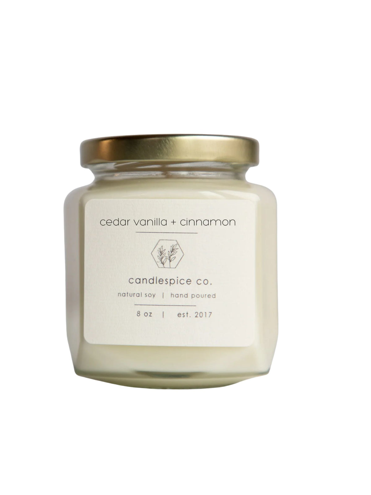 Cedar Vanilla + Cinnamon Candle