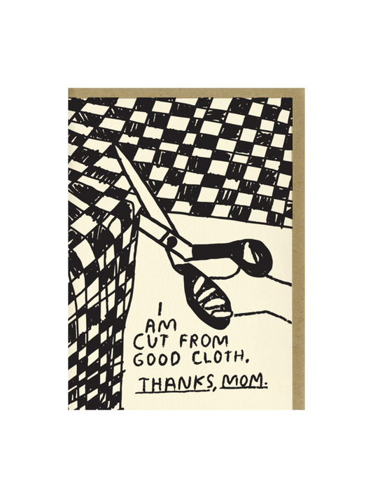 Cut Cloth Card