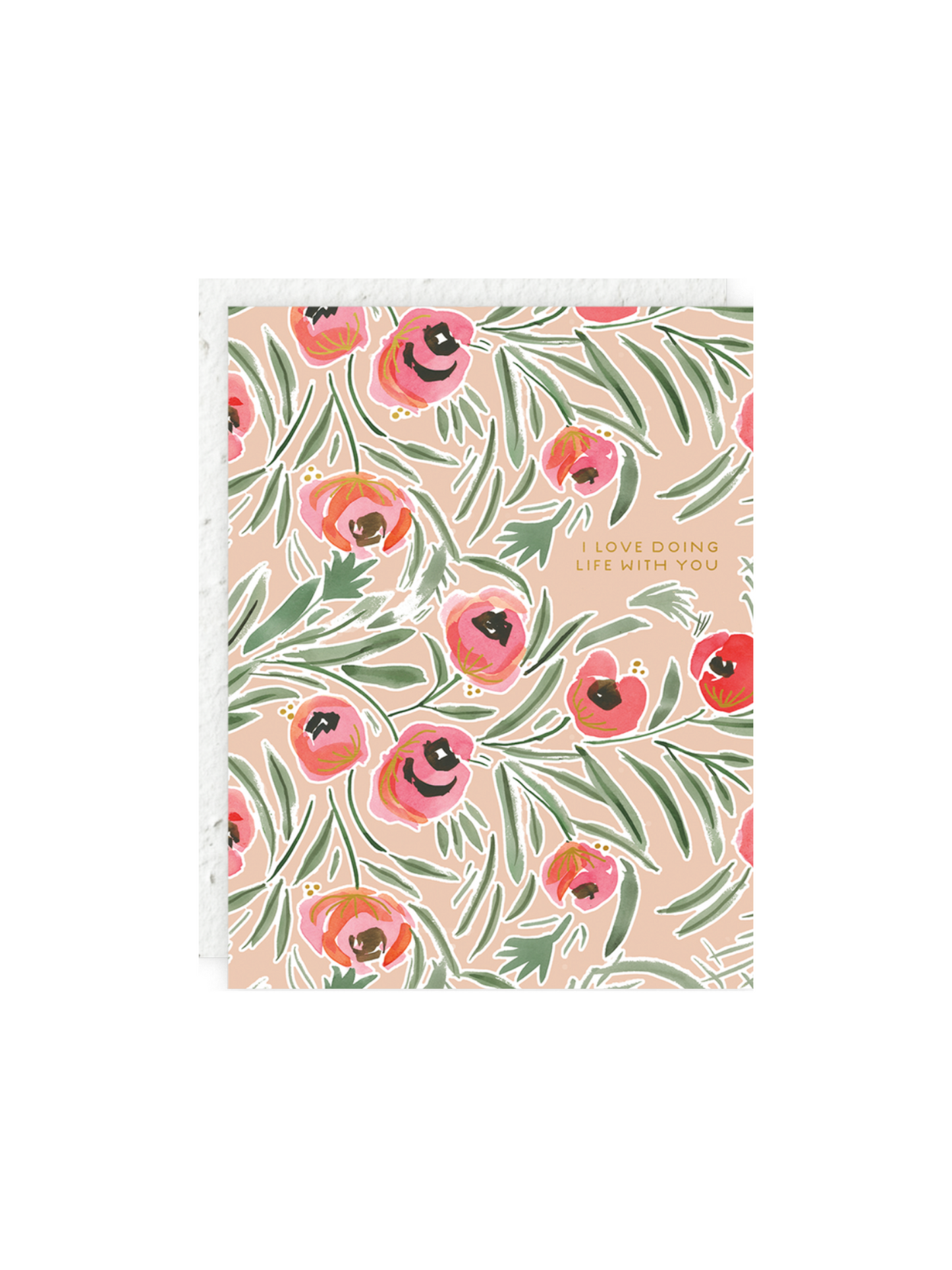 Misha Floral Seedlings Card