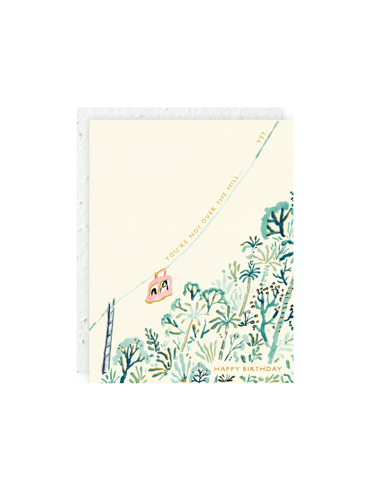 Over the Hill Card