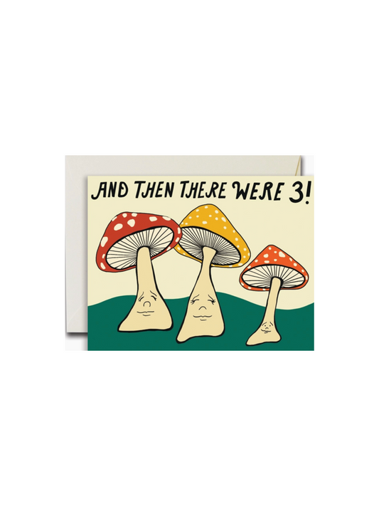 Mushroom Family Card