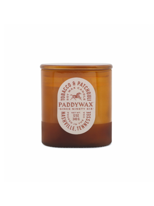 Vista 12oz. Tobacco and Patchouli Candle