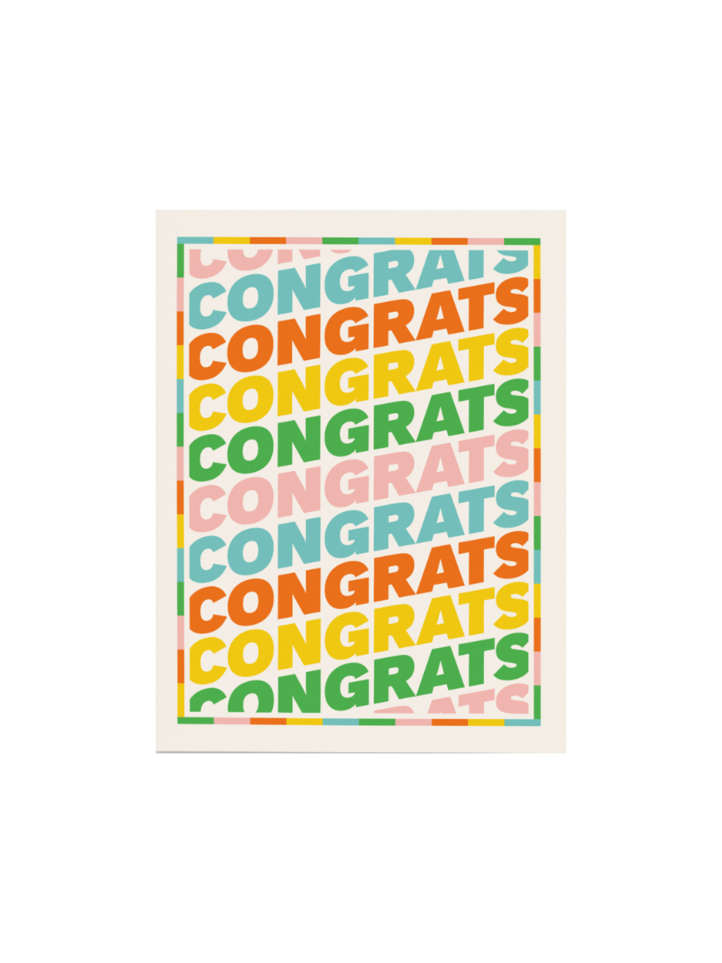 Congrats Frame Greeting Card