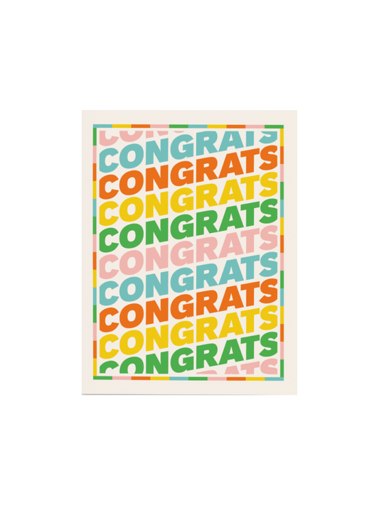 Congrats Frame Greeting Card
