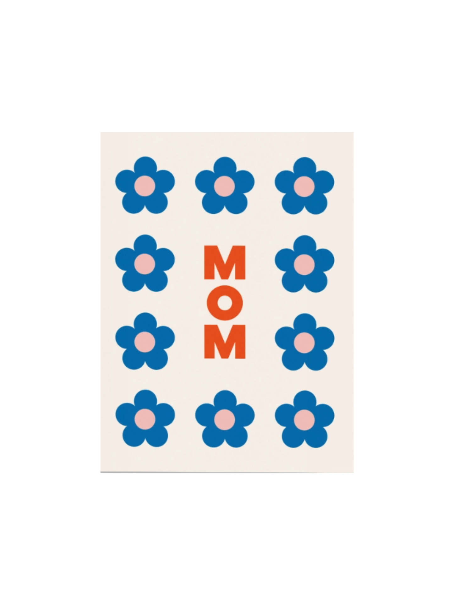 Mom Flowers Greeting Card