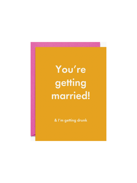 Married & Drunk Card