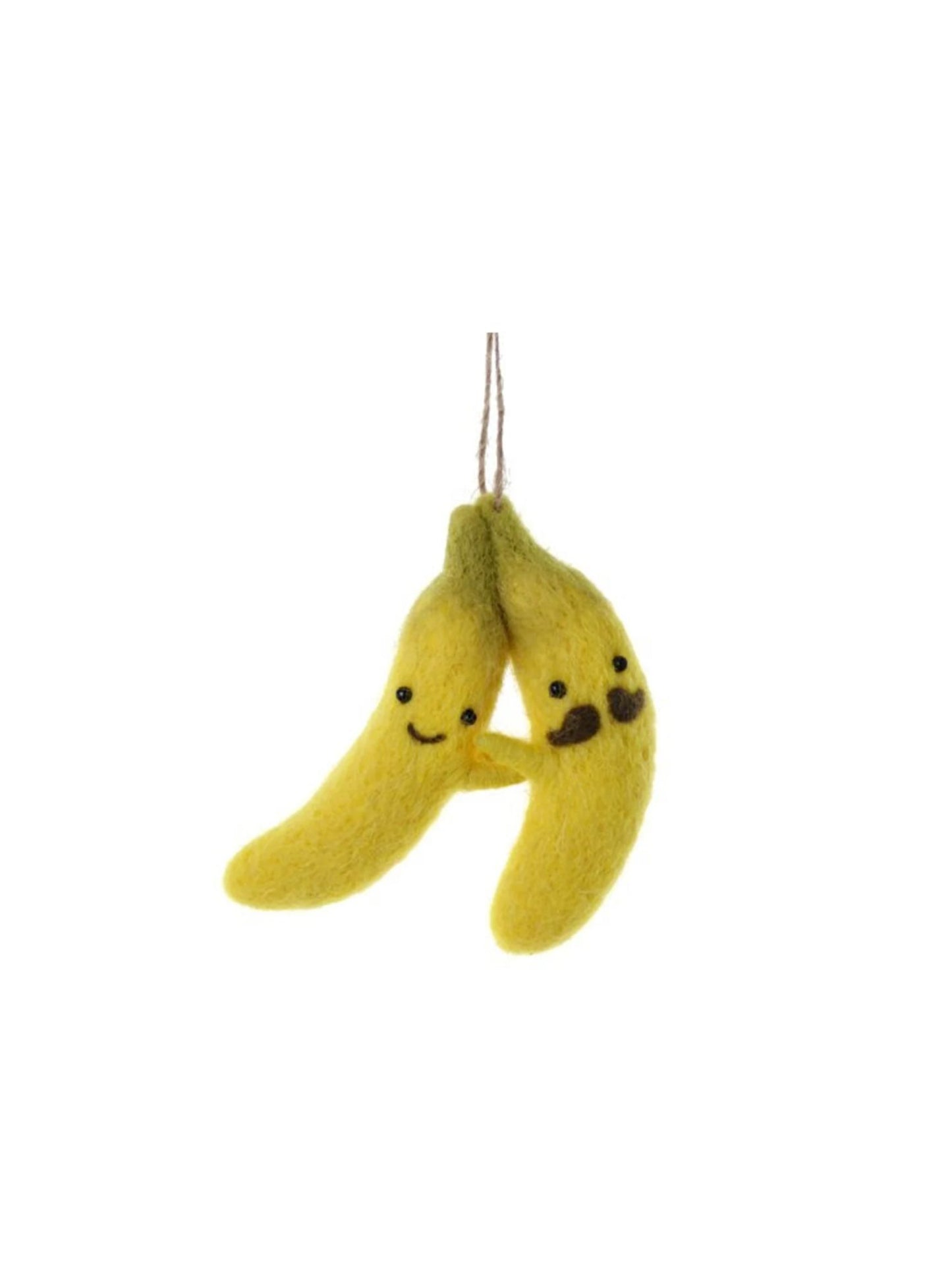 Bananas Felt Ornament