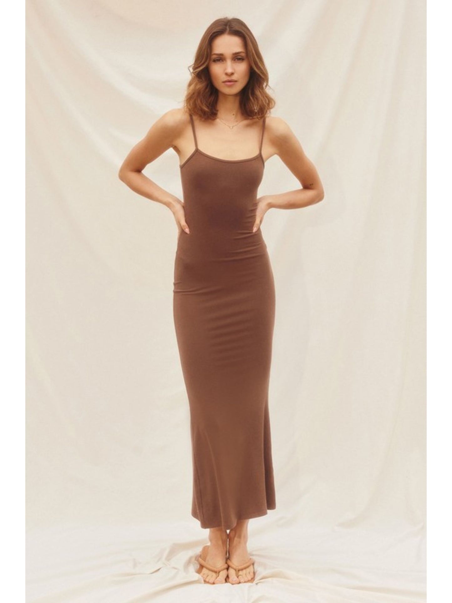 Everyday Ribbed Maxi Dress