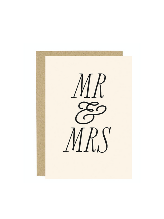 Mr & Mrs Card