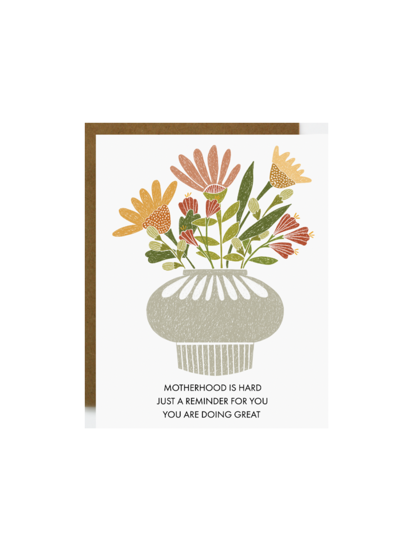 Motherhood is Hard Card