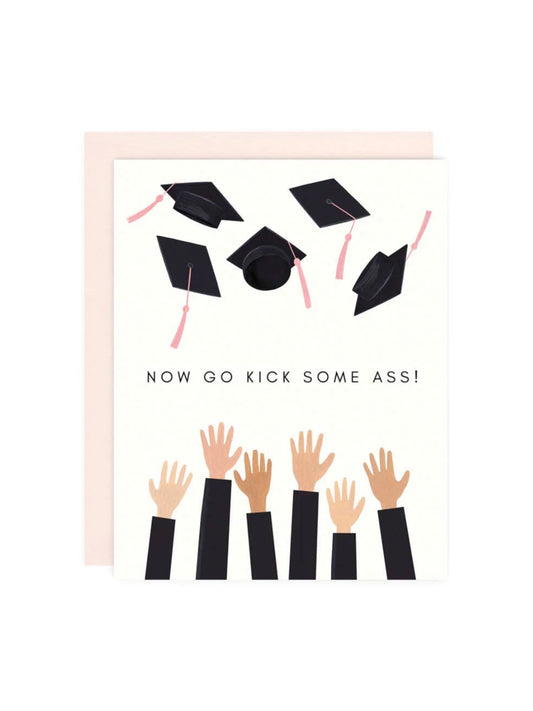 Kick A** Grad Card