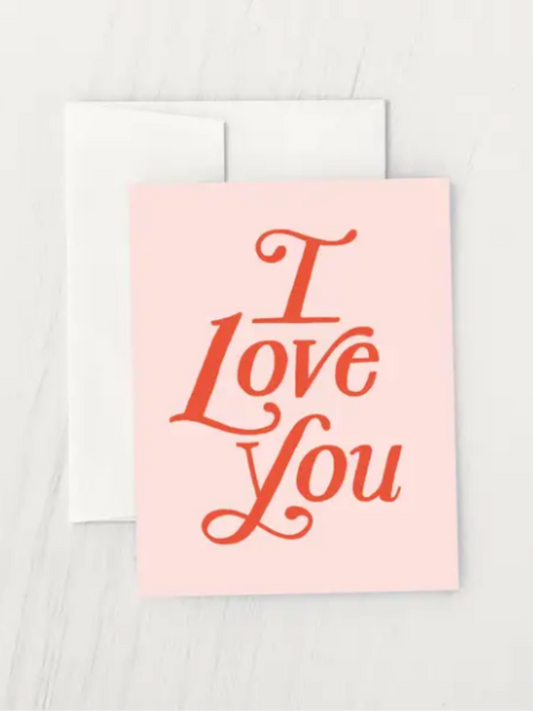 I Love You Card