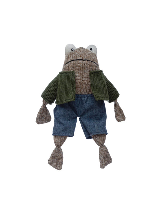 Cotton Frog in Shirt and Shorts