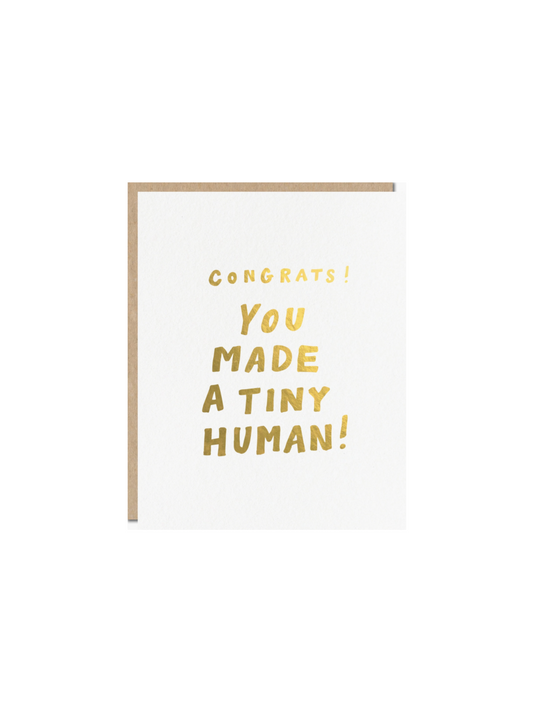 Tiny Human Card