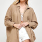 Malibu Gauze Top - Toffee