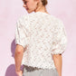 Miranda Cotton Eyelet Top
