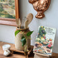 Vintage Wood Book Stand