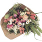 Pink Strawflower Love Floral Bouquet - Pick Up Only