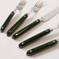 Forest Green Flatware - 5-PC/Set
