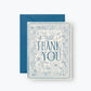 Delft Thank You Card