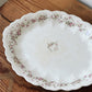 Vintage Pink Floral Plate - Pick Up Only
