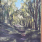 Vintage Trail Oil Painting - Pick Up Only