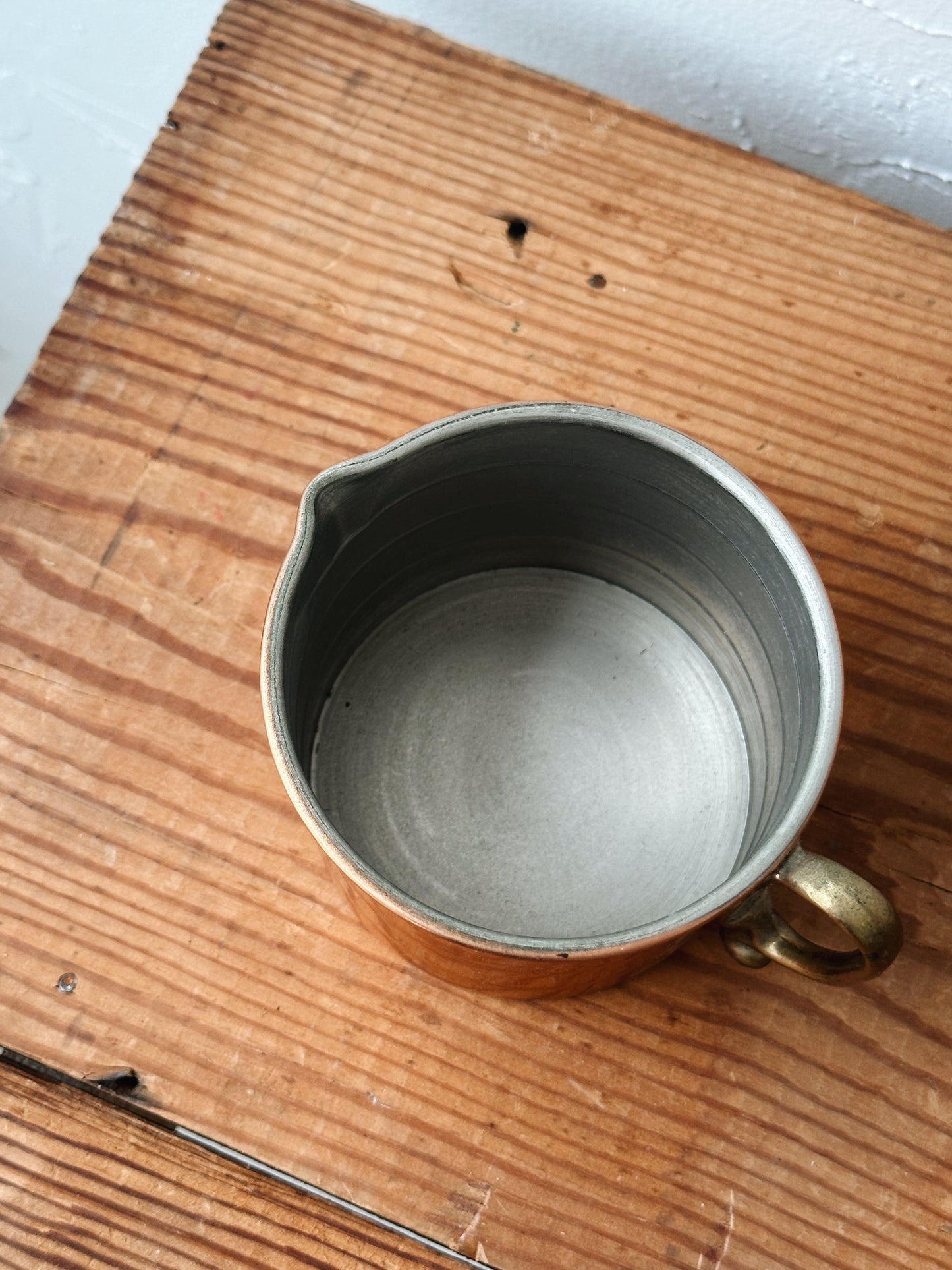 Vintage Copper Measuring Cup