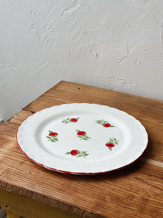 Vintage Tomato Plate - Pick Up Only
