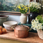 Vintage Copper Pot with Lid