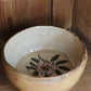 Vintage Primitive Bowl w/ Flower