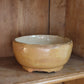 Vintage Primitive Bowl w/ Flower