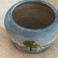 Vintage Hand Painted Vessel
