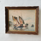 Vintage Sail Boat Picture - Pick Up Only