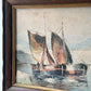 Vintage Sail Boat Picture - Pick Up Only
