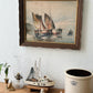 Vintage Sail Boat Picture - Pick Up Only