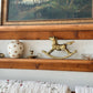 Vintage Brass Rocking Horse