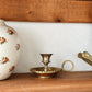 Vintage Brass Mini Candlestick Holder