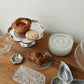 Vintage Glass Butter Dish