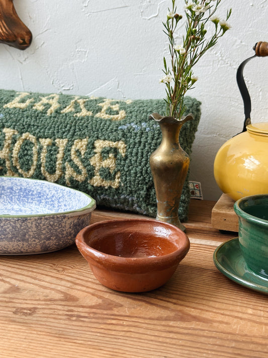 Vintage Small Terracotta Dish