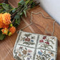 Vintage Handbag with Floral Detail